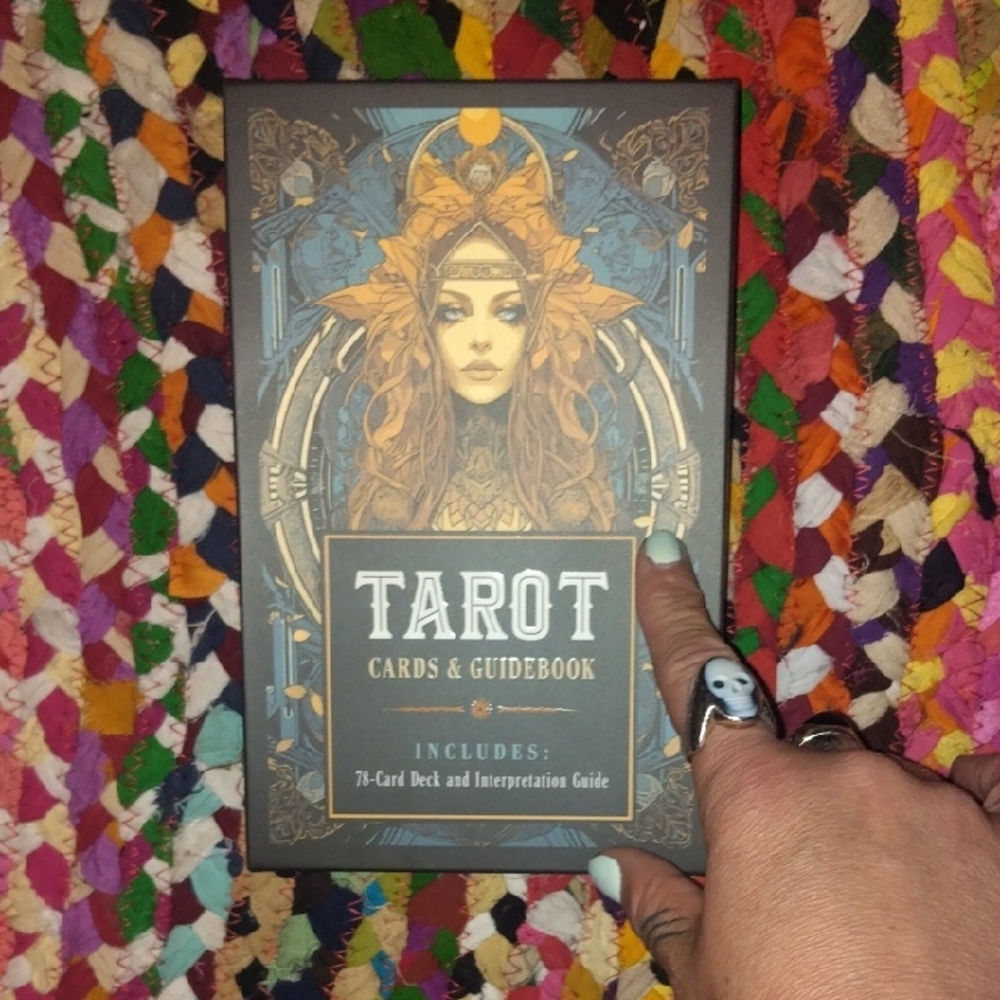 TAROT cards & guidebook includes 78 card deck and interpretation guide